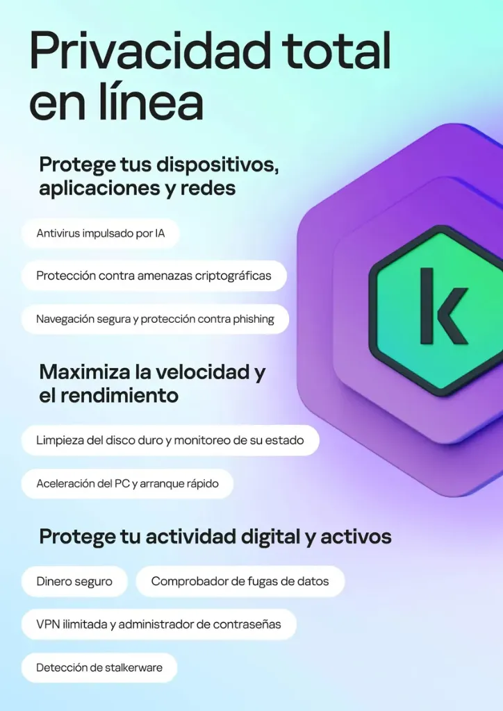 Licencia Antivirus Kaspersky Premium 1 Dispositivo 1 Año