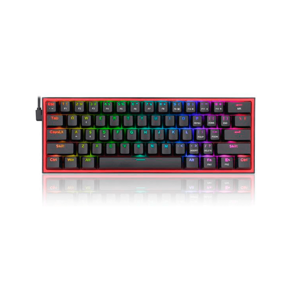 [SPE-20140] TECLADO REDRAGON K616 FIZZ PRO RGB NEGRO SW RED