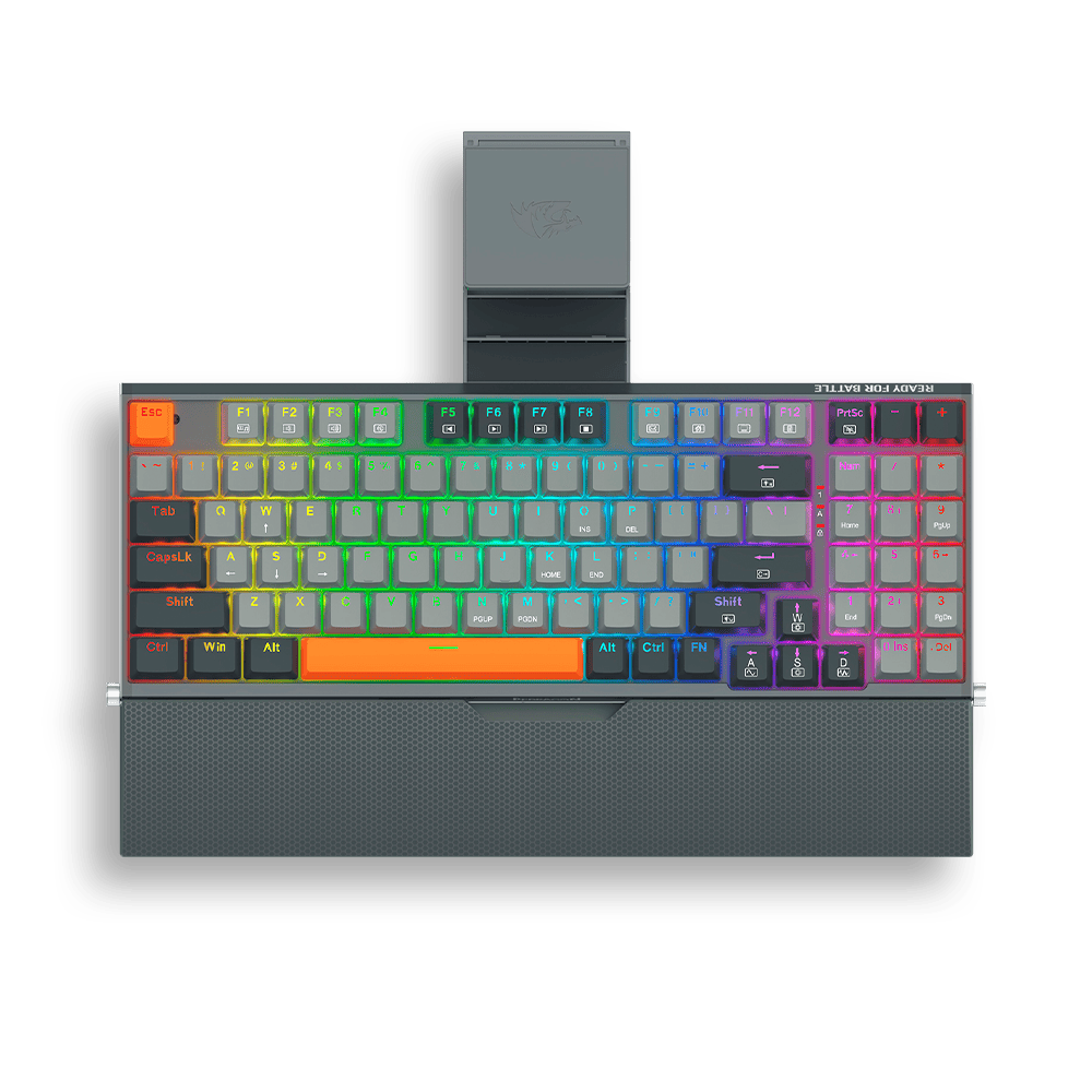 [SPE-20251] TECLADO REDRAGON K648GG OLAF RGB SW-RED MECANICO