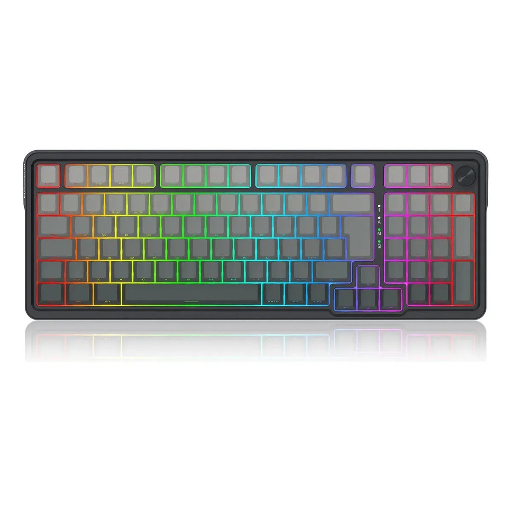 [SPE-20253] TECLADO REDRAGON K686SP EISA MAX NEGRO / GRIS RGB MECANICO INALAMBRICO