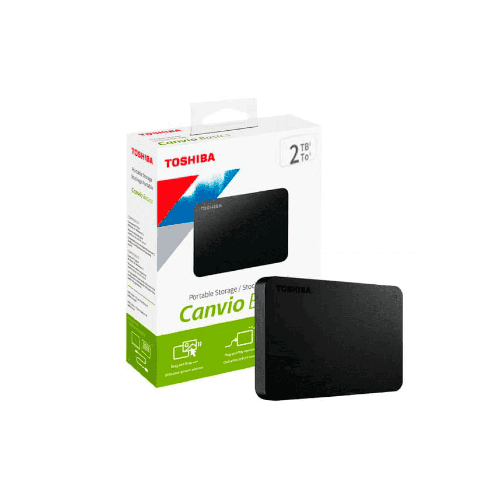 [SPE-9004] EXTERNO HDD USB 2 TERAS TOSHIBA 2,5" (3,0)