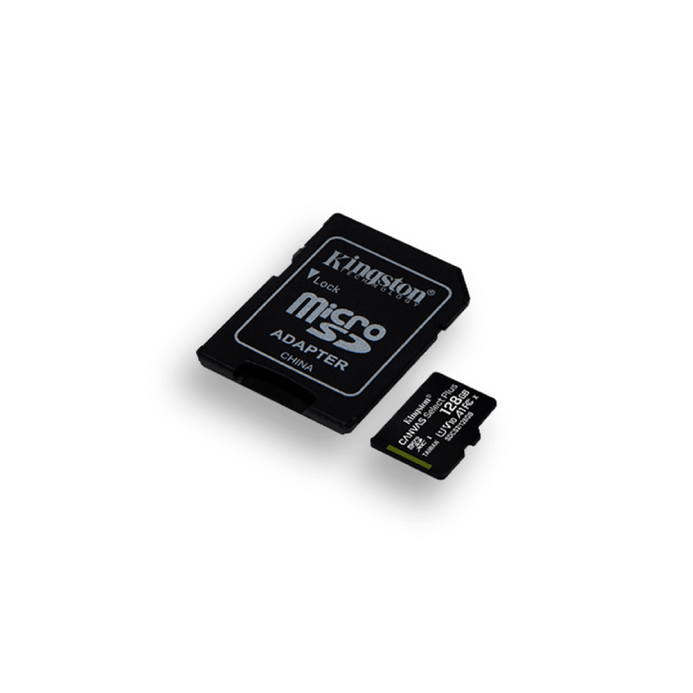 [SPE-25052] MICRO SD 128GB KINGSTON CLASE 10 CANVAS SELEC PLUS