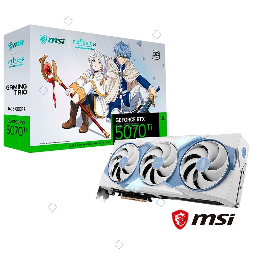 [SPE-3791] 16 GIGAS MSI RTX 5070 Ti ED FRIEREN OC + TECLADO+MOUSE+PAD MOUSE