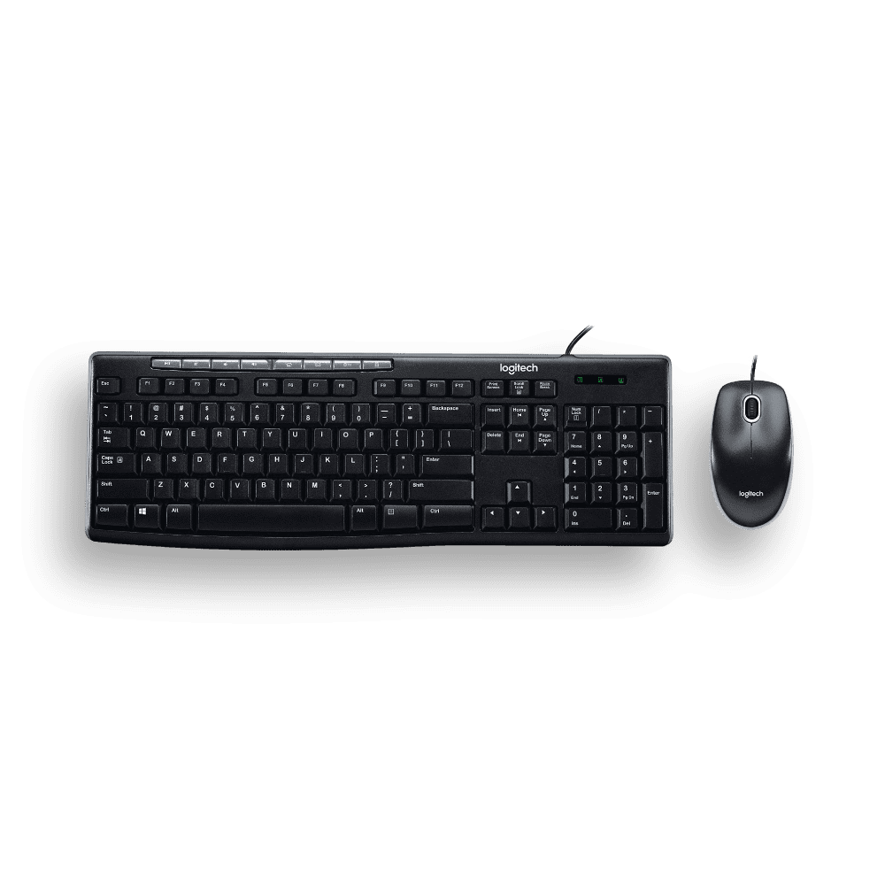 [SPE-21082] COMBO LOGITECH TECLADO + MOUSE MK200 MEDIA SP