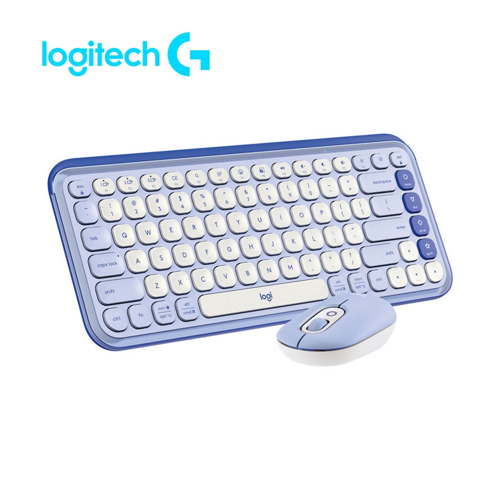 [SPE-21102] COMBO LOGITECH TECLADO + MOUSE POP ICON LILA