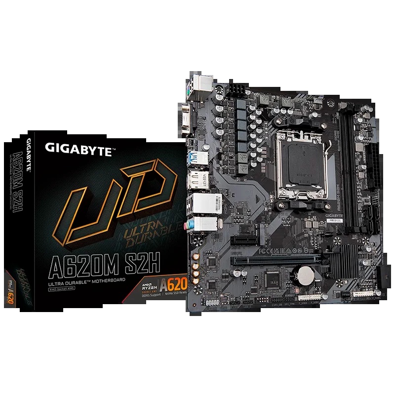 BOARD GIGABYTE A620M S2H AM5 DDR5