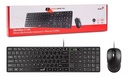 Combo teclado + Mouse Genius SlimStar C126 Alambrico USB Negro