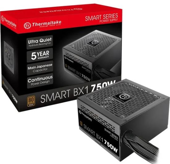 FUENTE DE PODER THERMALTAKE SMART BX1 750W 80 PLUS BRONZE