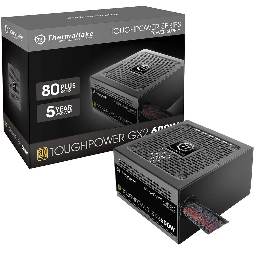 [A600G] Fuente Poder Thermaltake 600W 80+Gold
