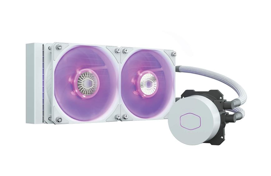 [KML240] Refrigeración liquida Cooler Master MasterLiquid ML240L RGB V2 White Edition AMD Ryzen/Intel LGA1700*/1200/115X