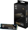 SSD M.2 MSI SPATIUM M450 PCIe 4.0 NVMe M.2 500GB Internal Gaming SSD up to 3600MB/s 3D NAND Up to 600 TBW