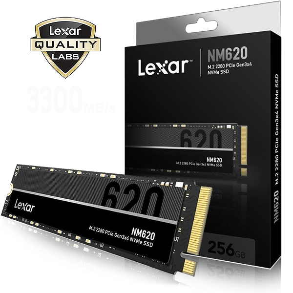 SSD M.2 NVME 512GB LEXAR MODELO NM620