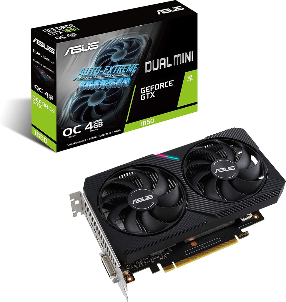 Tarjeta Video Asus 1650 4gb OC GDDR6