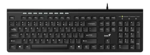 [GRS2SP] Teclado Genius RS2,SlimStar 230II,SP,BLK,USB