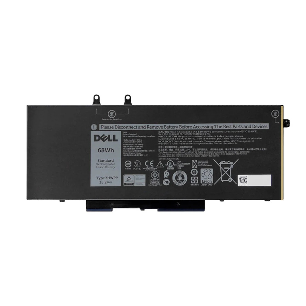 BATERIA DELL LATITUDE 5401 5410 5411 5501 5510 5411 5511, Precision 3541 3550 3551, Inspiron 7500 7506 TIPO C 7.6V