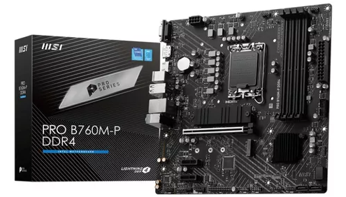 BOARD MSI PRO B760M-P DDR4 / LGA 1700 / MICRO ATX