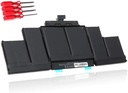 Batería apple A1494 Para Macbook Pro Retina 15 A1398 11.36v 99.5w