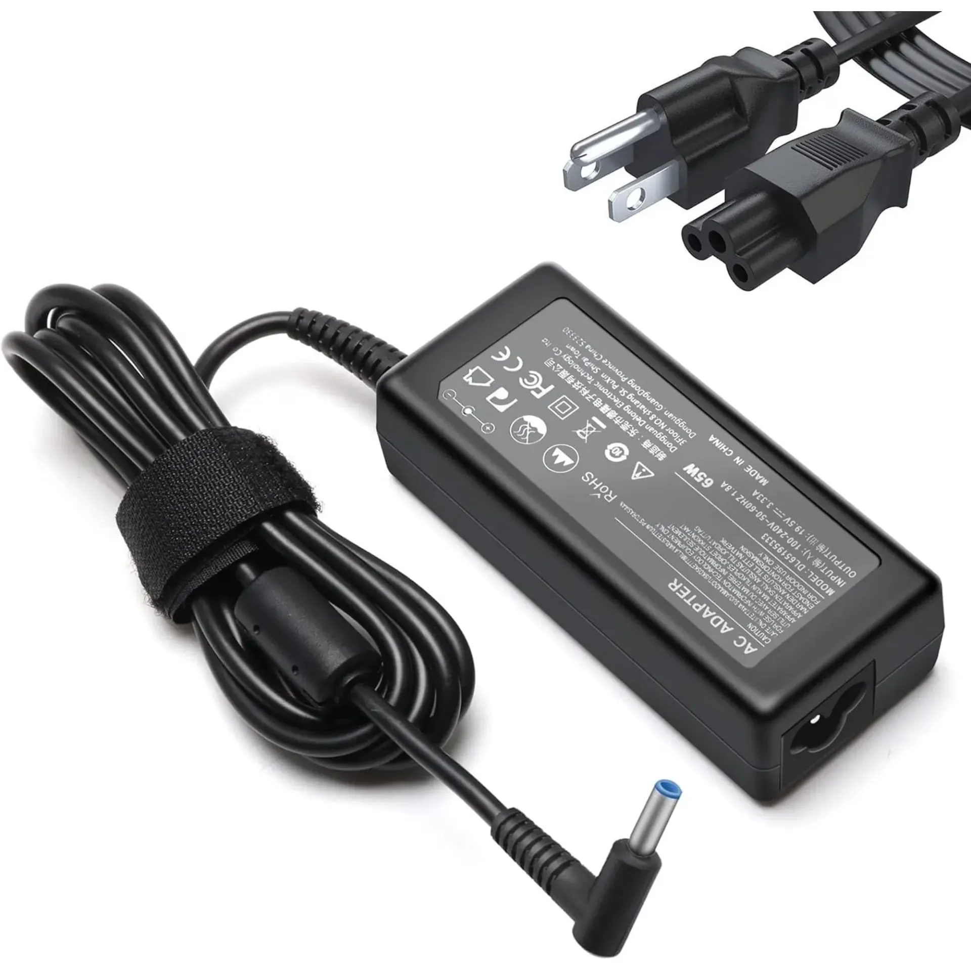 [A09507] CARGADOR PORTATIL HP SPLIT 19.5V 4.62 AMP 4.5x3.0MM PUNTA AZUL 90W HOMOLOGADO