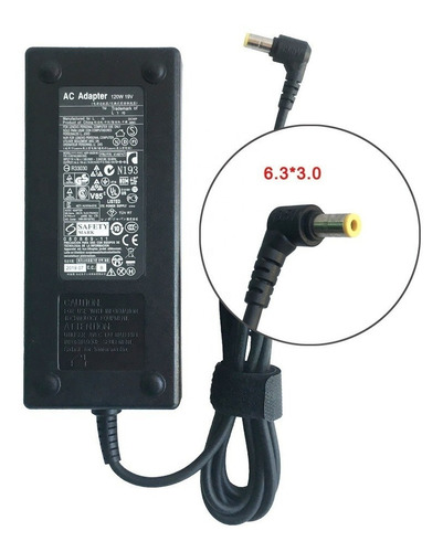 [A09613] CARGADOR TODO EN UNO LENOVO 19.5V 7.9 AMP 6.3*3.0 HOMOLOGADO