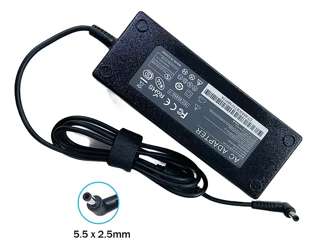 CARGADOR PARA TODO EN UNO / PORTATILES ASUS TOSHIBA LENOVO 19V 6.32A 120W 5.5x2.5MM HOMOLOGADO
