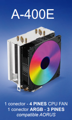 COOLER POWER GROUP RGB A-400E