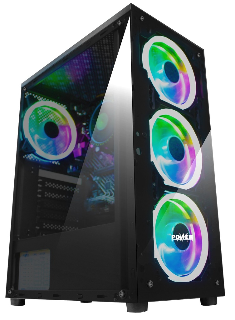 CPU POWER GROUP R56160SA RYZEN 5 5600G/BOARD ASUS PRIME A520M-A II/RAM HIKVISION 16GB /SSD HIKVISION 256GB M.2 PCIe/ATX X15