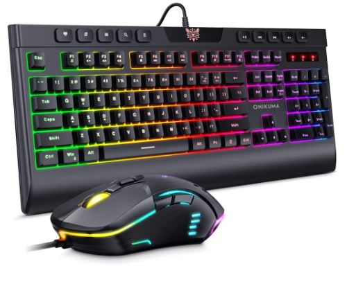 Combo Gamer Teclado y Mouse G21 C902 Onikuma