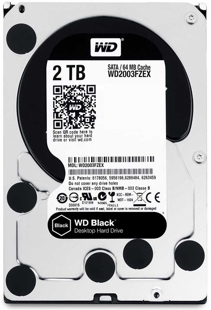 [WD14] D.D PC 2TB SATA WESTER DIGITAL MODELO: WD2003FZEX-00SRLA0