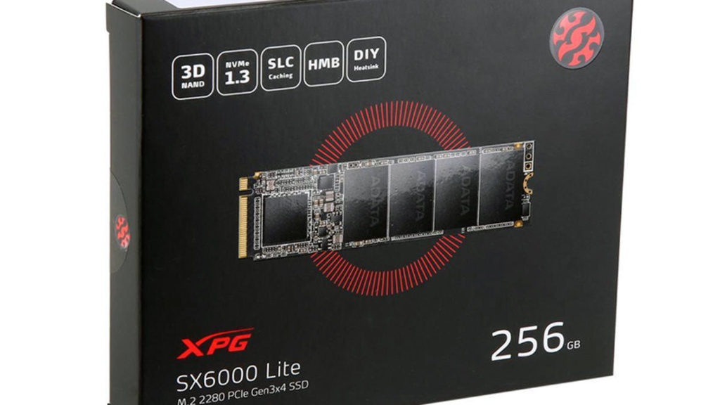 DISCO SOLIDO M.2 NVME ADATA XPG 256GB SX6000 LITE Pcie