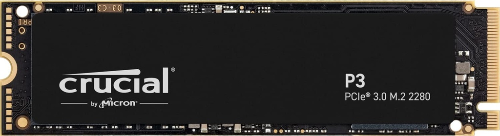 [A9787] DISCO SSD M.2 PCIe 3.0 NVME 500GB P3 CRUCIAL
