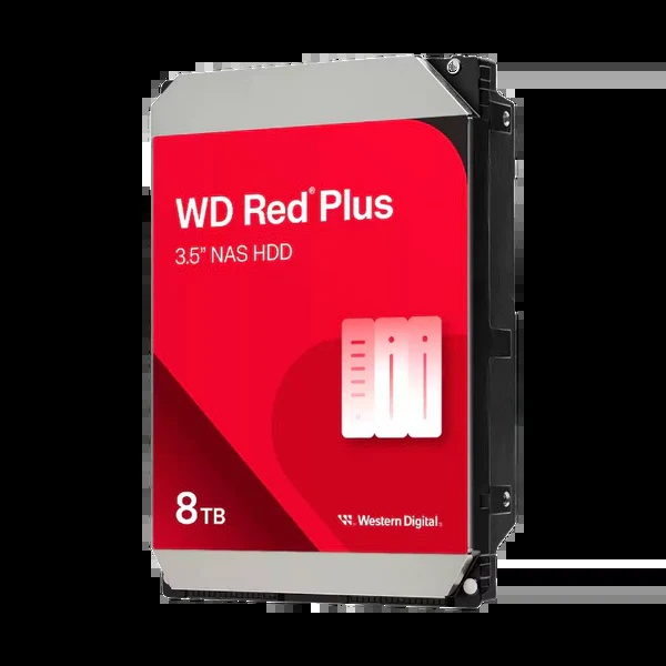 Disco Duro WD Red Plus NAS 8TB 3.5" SATA