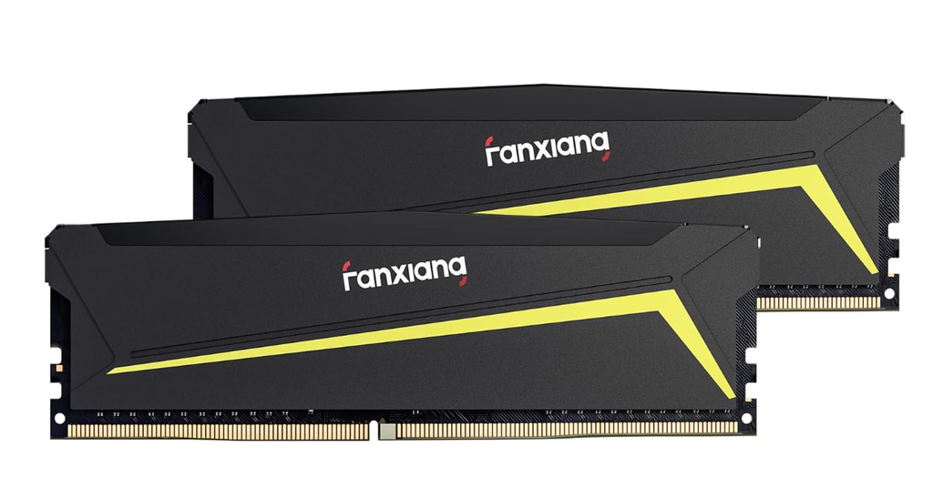 [FAX216] KIT MEMORIA RAM 2X16GB 32GB DDR4 3200MHZ FANXIANG BLINDADA NEGRA