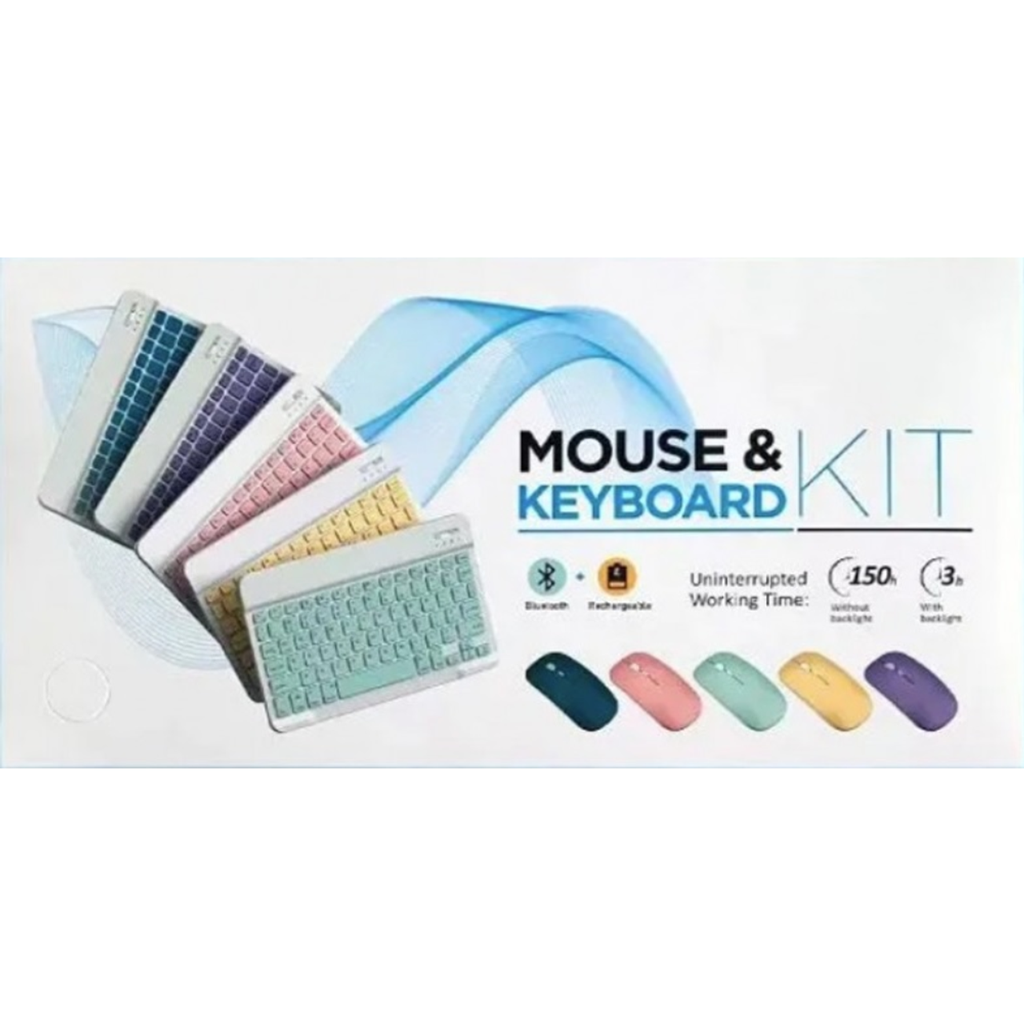 KIT TECLADO & MOUSE BLUETOOTH PARA MAC