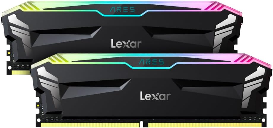 Kit Memoria RAM Lexar ARES RGB 32 GB (2 x 16 GB) DDR4 3600Mhz
