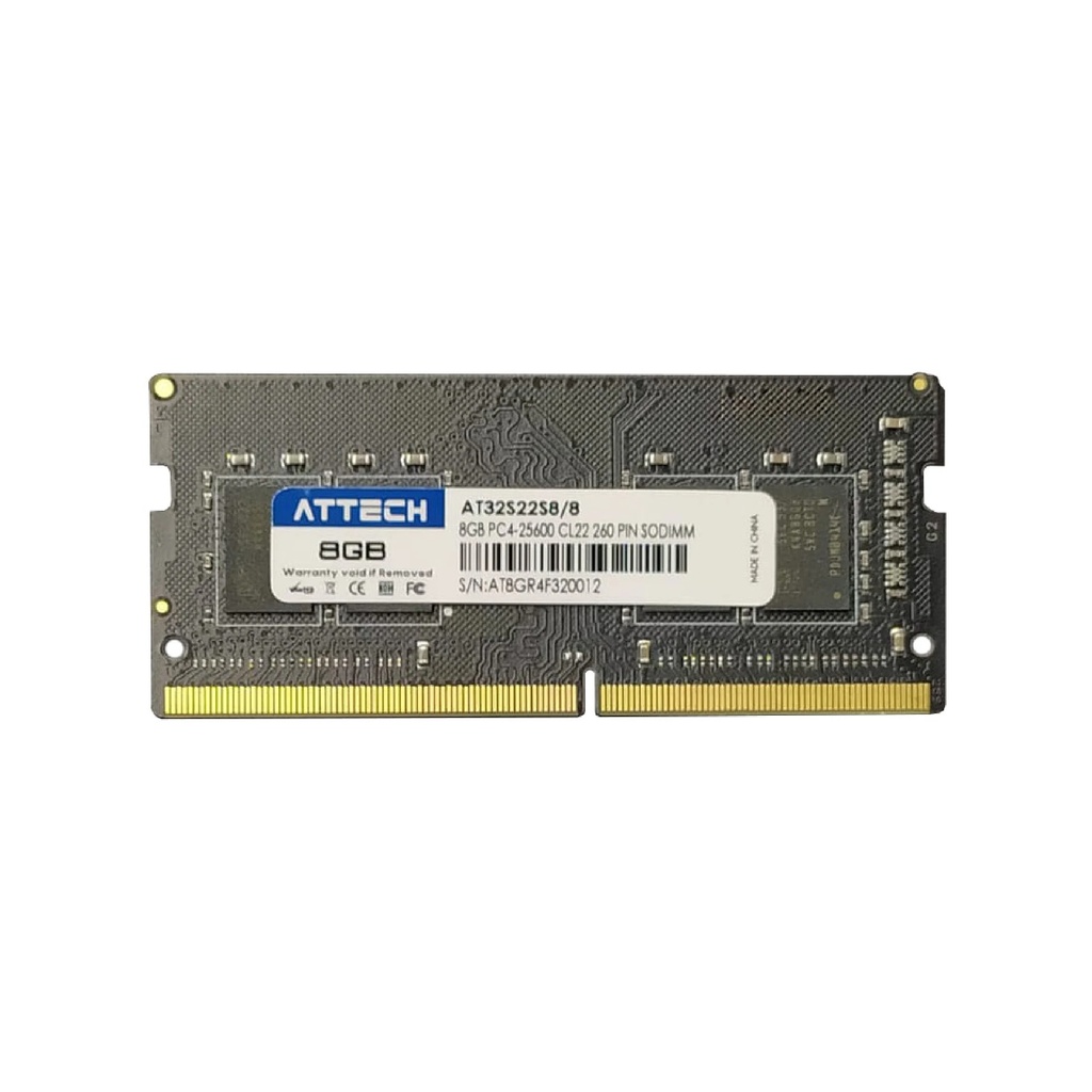 [ATT262] MEMORIA RAM PORTATIL DDR4 8GB 2666 - ATTECH