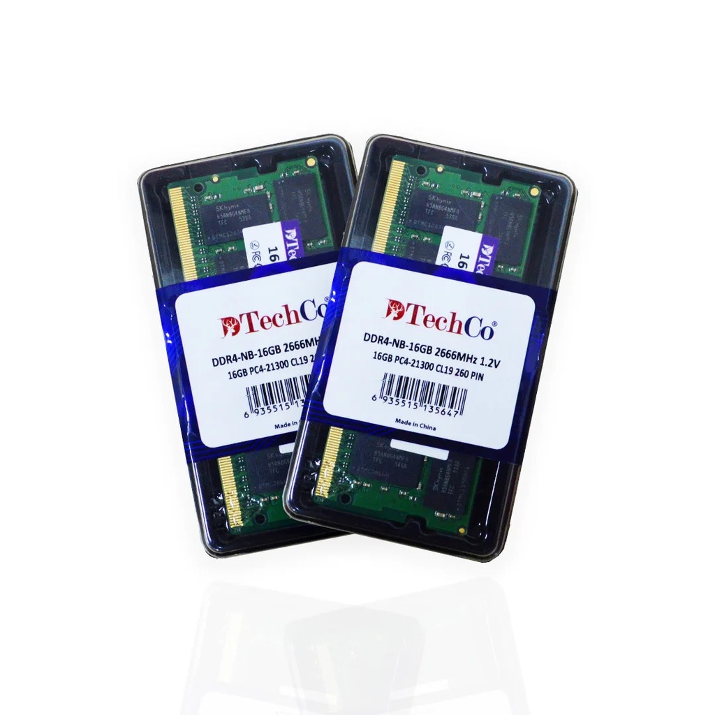 [TC8GB] MEMORIA RAM PORTATIL TECHCO DDR3L 8GB 1600MHZ