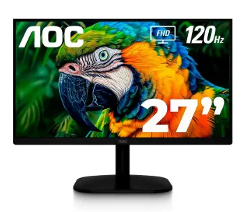 MONITOR AOC 27" 27B2H2 / 120HZ / 1MS / IPS / 1920X1080 FULL HD / VESA