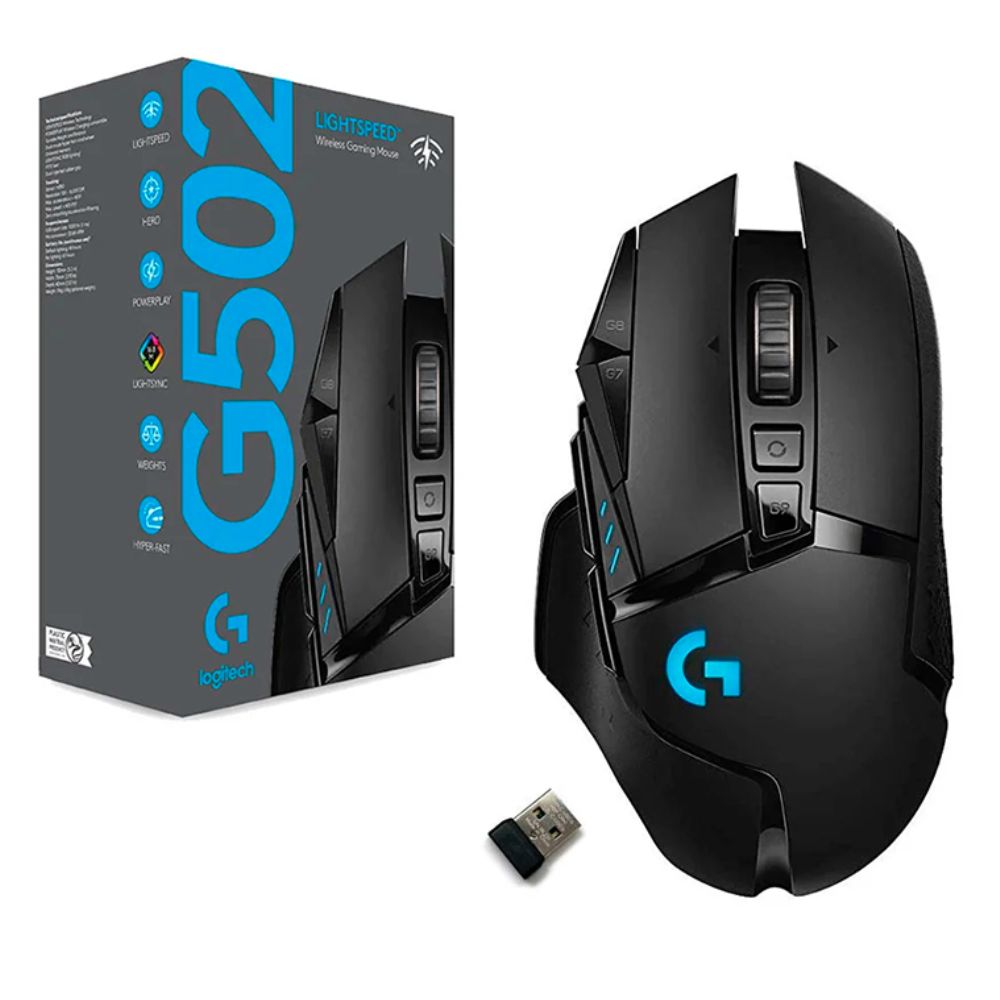 MOUSE LOGITECH G502 LIGHTSPEED INALAMBRICO