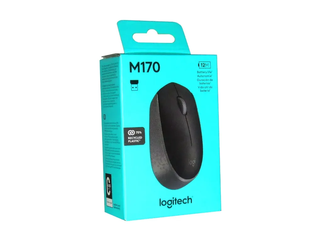 [M170] MOUSE LOGITECH M170 - INALAMBRICO NEGRO