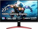 Monitor Acer Nitro KG271 / IPS / FHD / 27" / FreeSync / 180 Hz / 0.5 ms