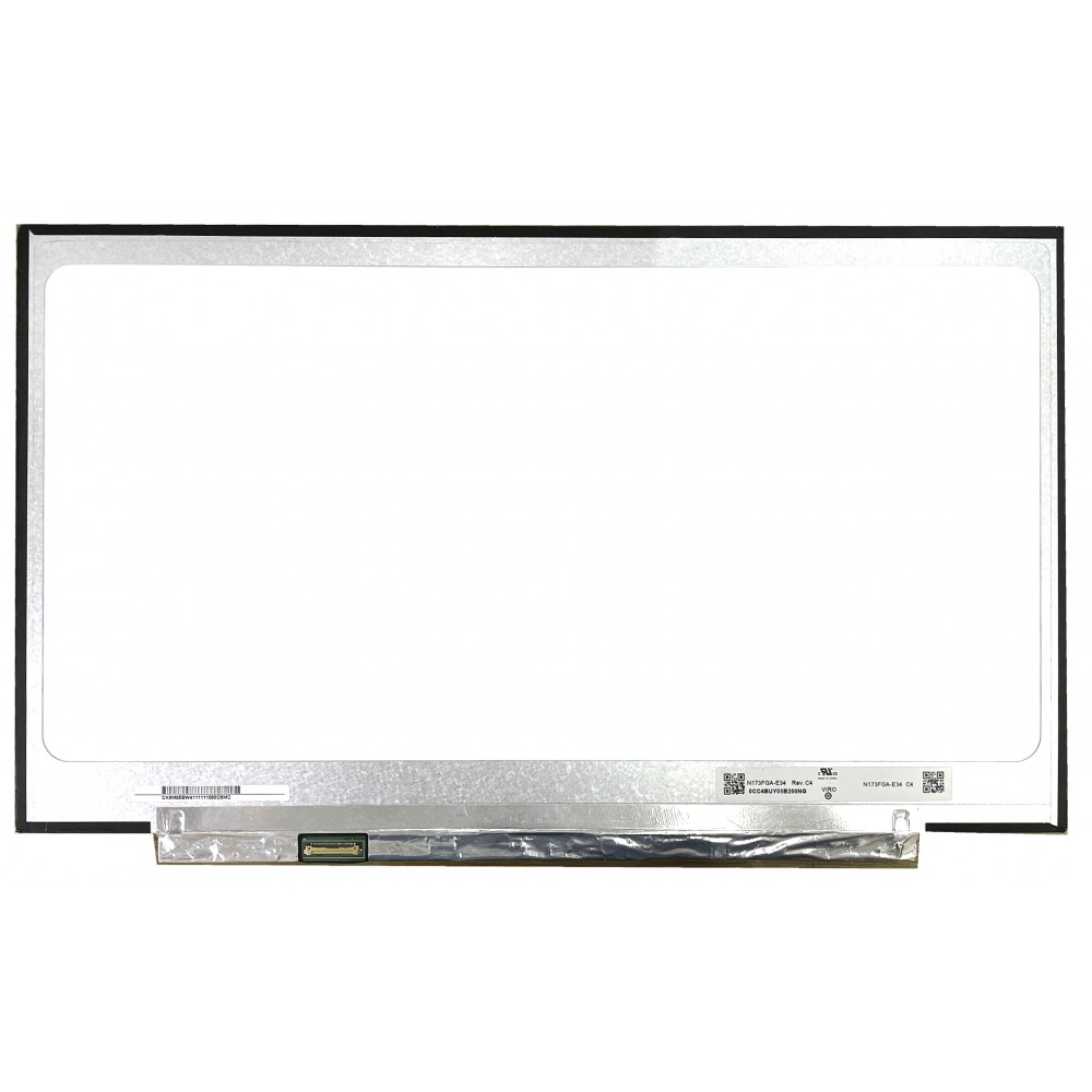 PANTALLA PORTATIL LED ULTRA SLIM 17.3 PUL 30 PINES NANO EDGE HD SIN SOPORTES
