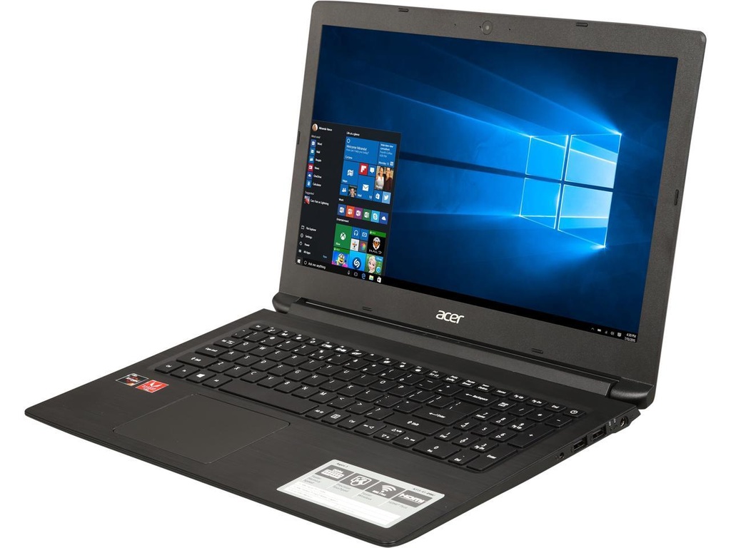 [B00380] PORTATIL ACER A315-41G AMD RYZEN 5 3500U 2.20GHZ DDR4 12GB NVME 256GB HHD 1TB T.V 2GB LED 15.6 PULG