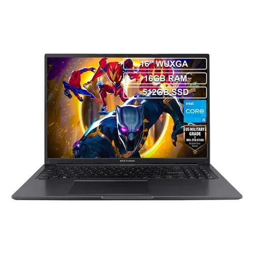 [B00381] PORTATIL ASUS X1605Z INTEL I5 12500H 2.50GHZ DDR4 16GB M.2 NVME 512GB LED 15.6 PULG