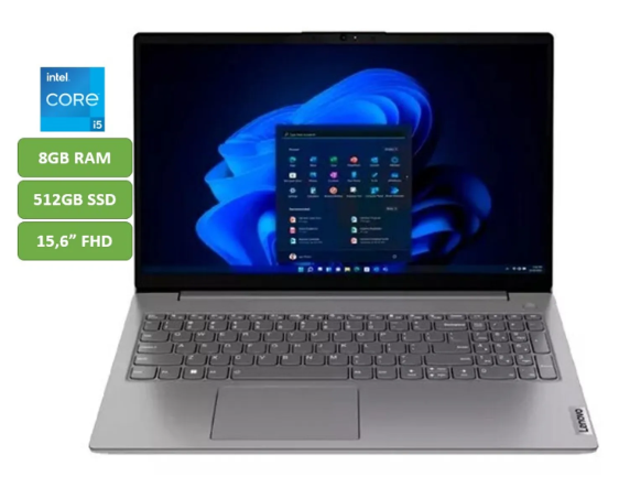 PORTATIL LENOVO V15 G4 INTEL CORE I5 13420H RAM 8GB SSD 512GB 15.6" FHD  COLOR GRIS