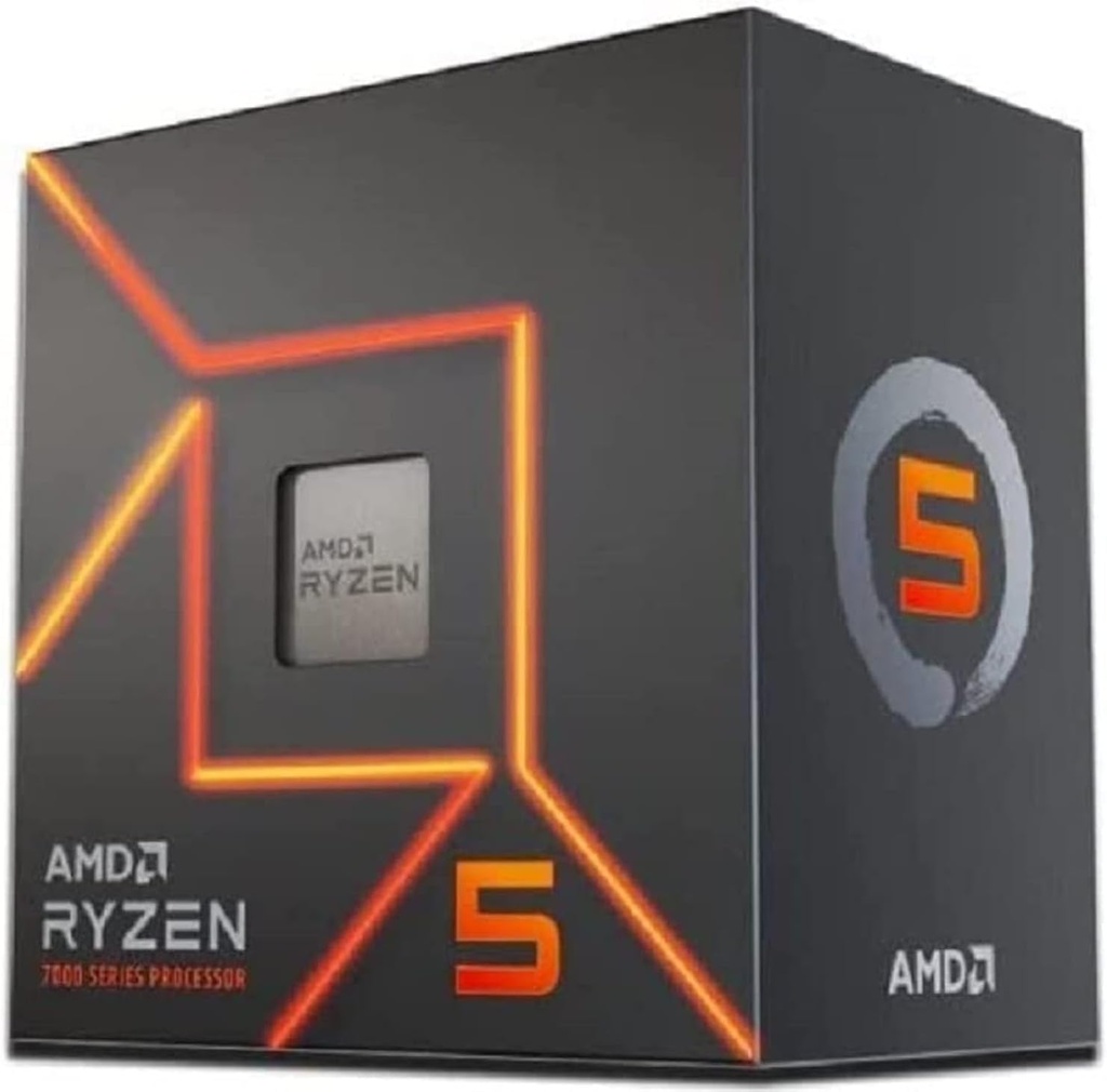 PROCESADOR AMD desbloqueado Ryzen 5 7600 6 núcleos 12 hilos