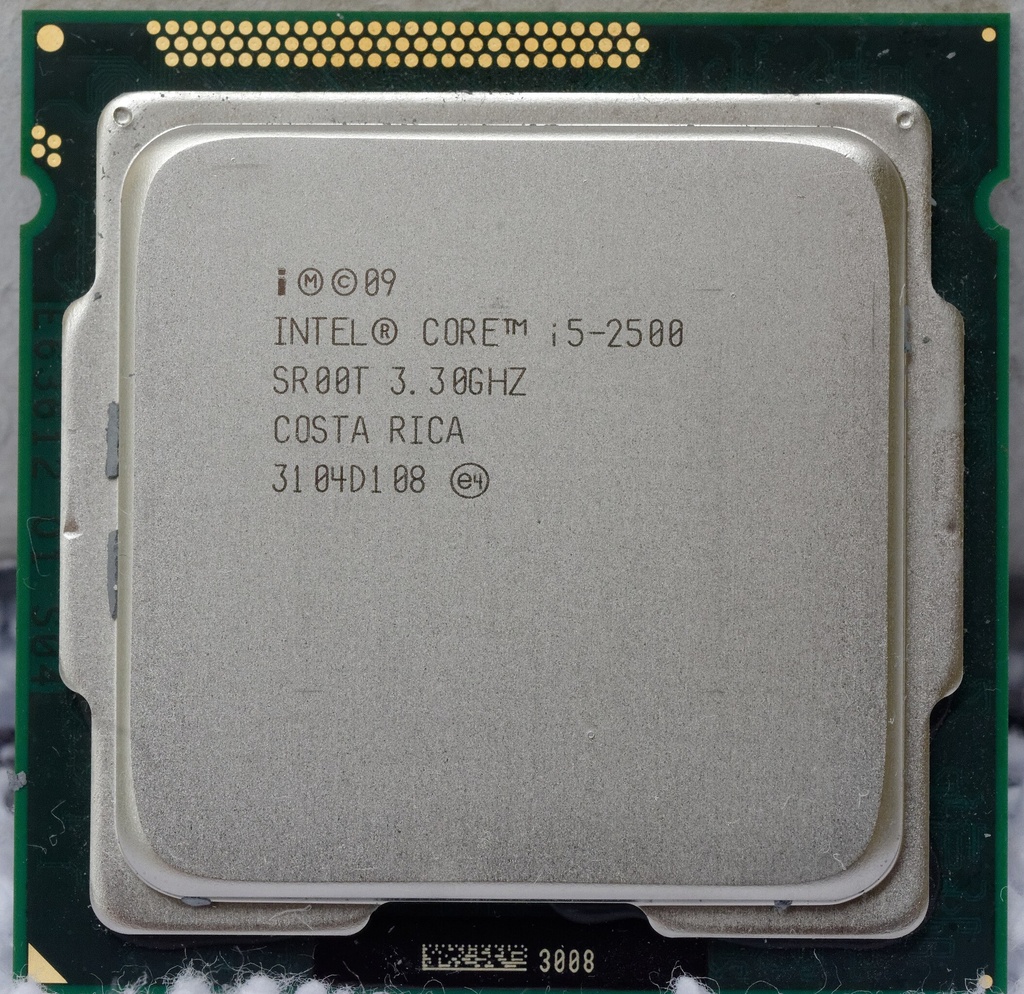 [B00205] PROCESADOR INTEL CORE I5 2500 3.30GHZ SOCKET 1155
