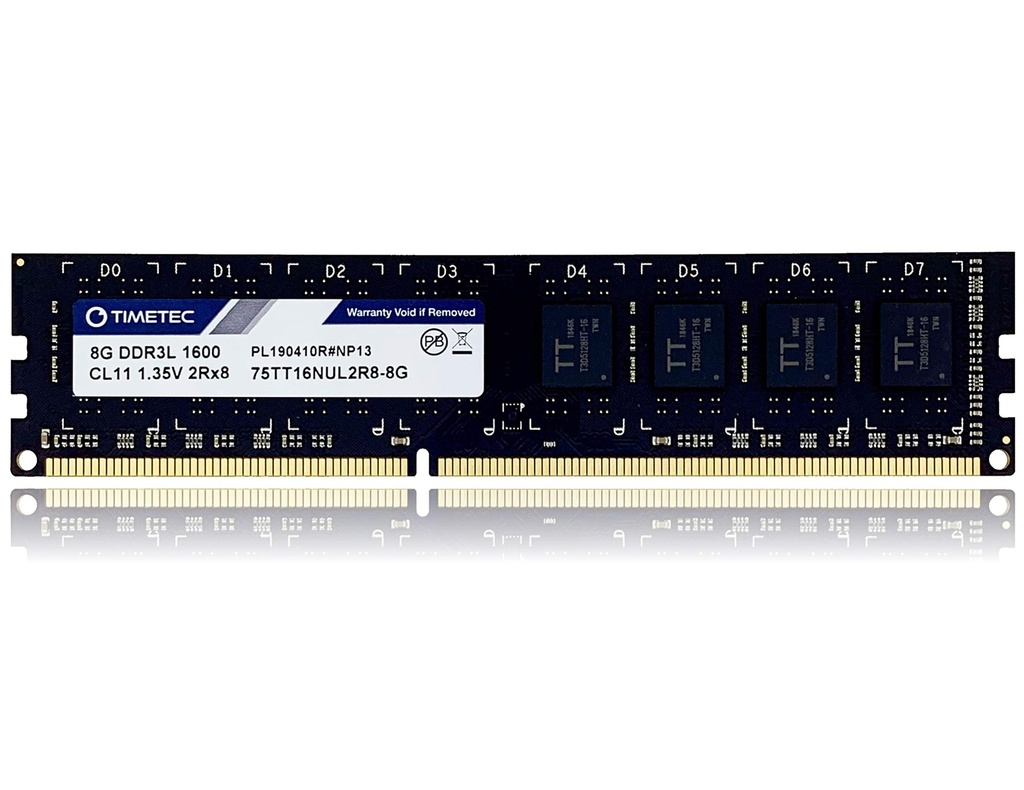 [A20017] RAM PC DDR3L 8GB 1600MHZ-12800 TIMETEC