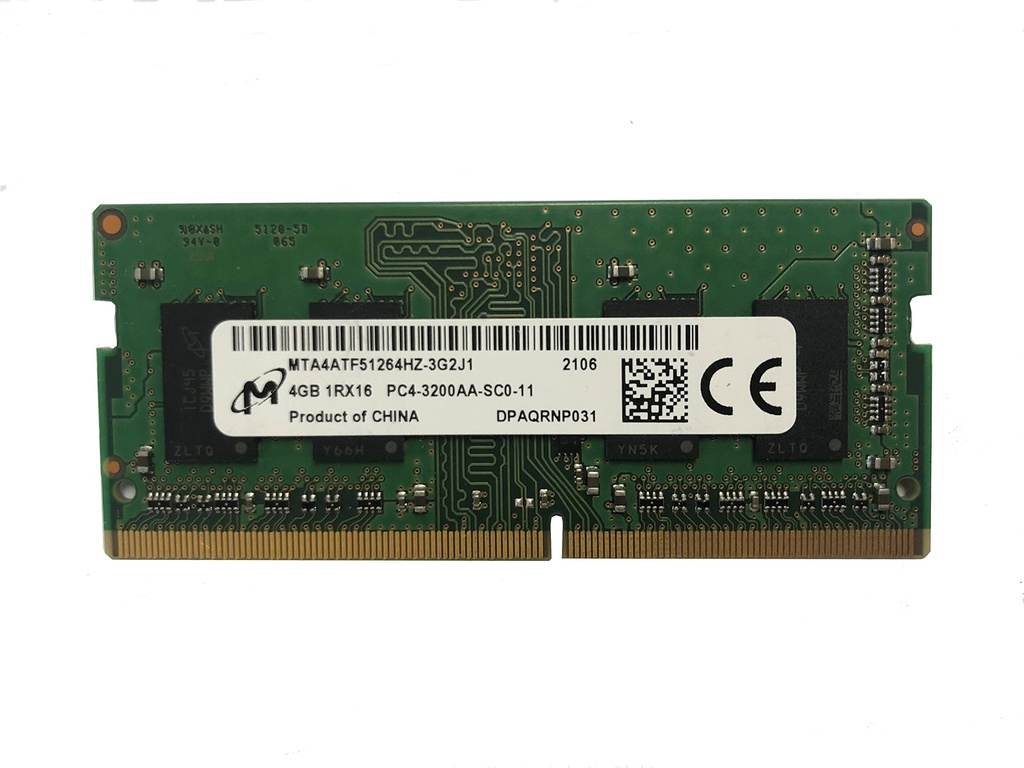 RAM PORTATIL DDR4 4GB 3200MHZ MICRON/ SK HYNIX