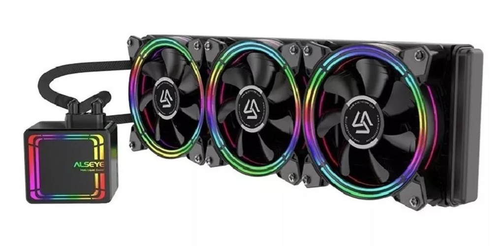 REFRIGERACION LIQUIDA ALSEYE RGB H360 NEGRA