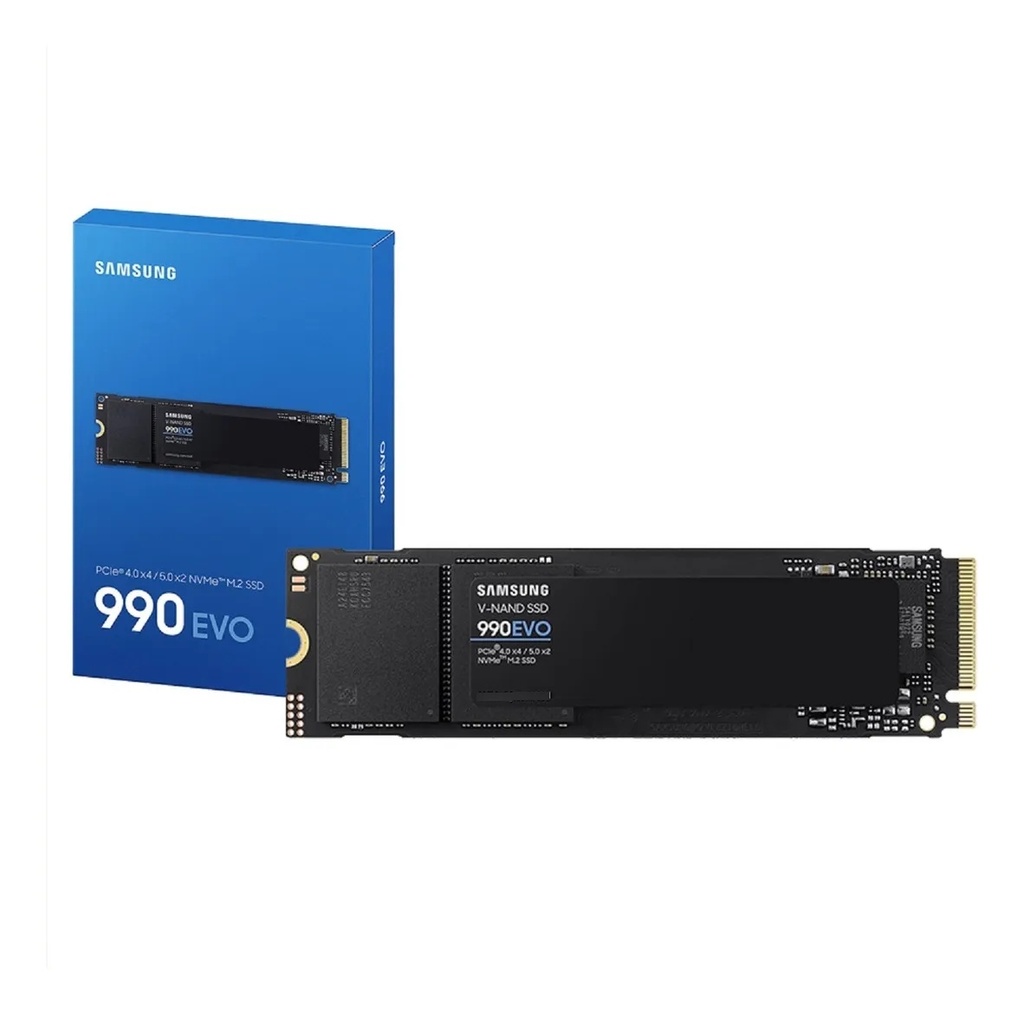 SAMSUNG 990 EVO Plus - SSD de 2TB, PCIe Gen 4x4 y 5x2 M.2 2280